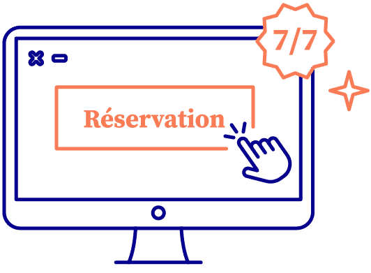 réservation en ligne Kiute Pro